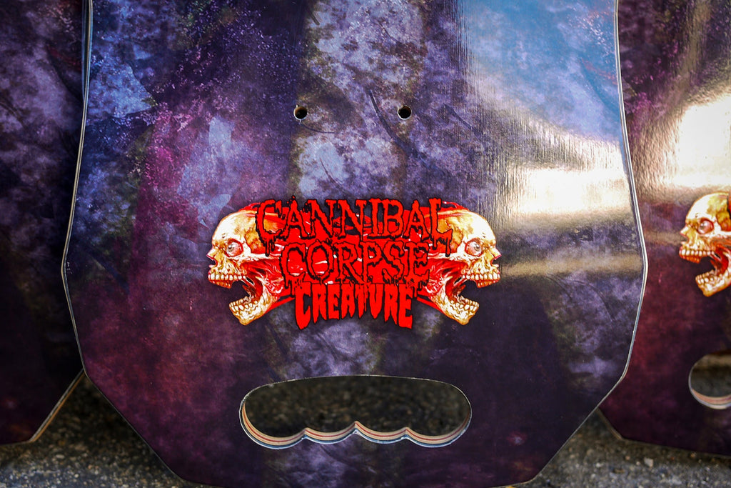 Creature Skateboard Deck Cannibal Corpse Explicit Tomb of the Mutilated 10.56" x 31"