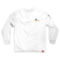 Chocolate Skateboards Longsleeve Shirt Dream Beach White