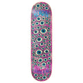 Heroin Skateboard Deck Chris Pulman Eyes Pink 8.5" x 32"