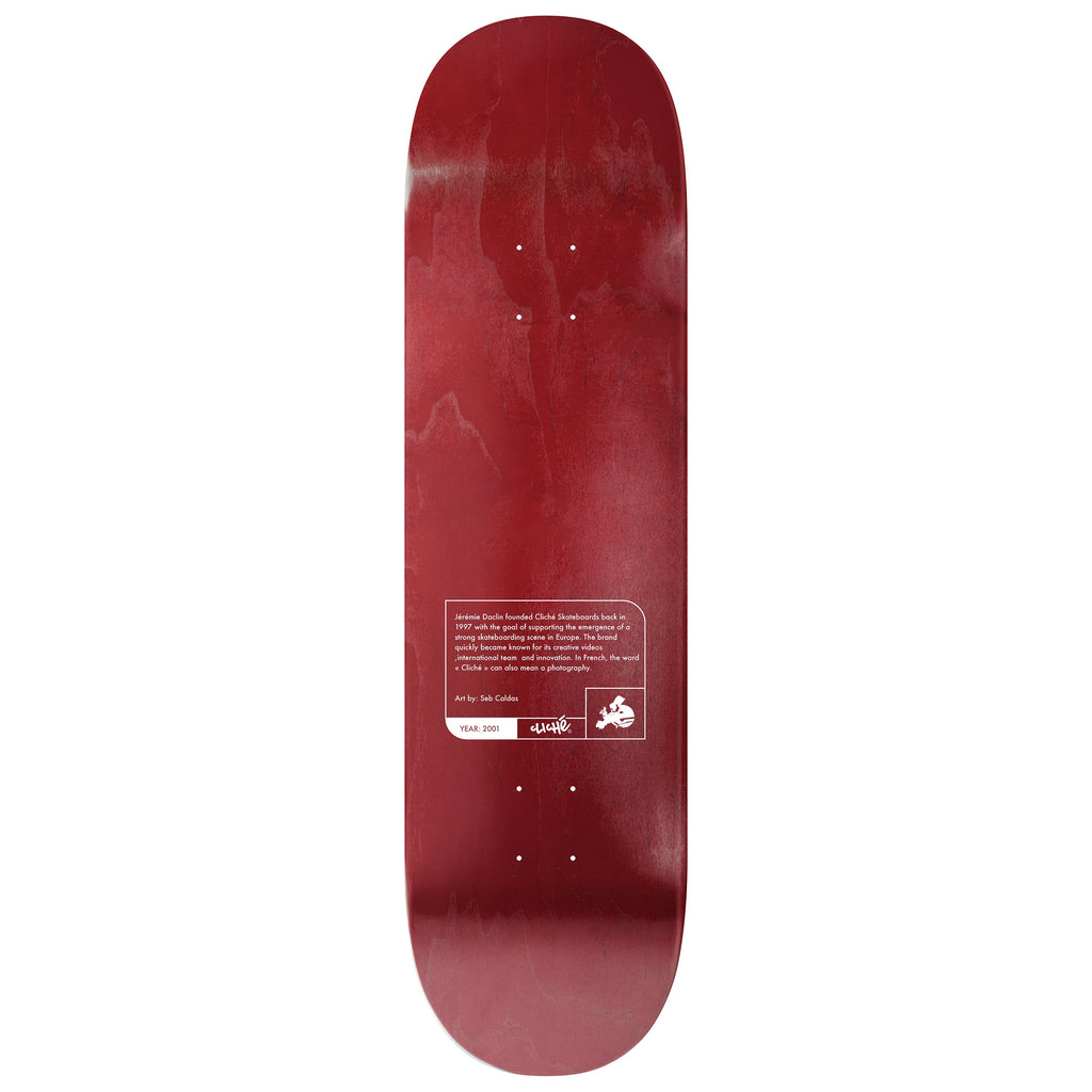 Cliche Skateboard Complete Jeremie Daclin Camera 8.5" x 32"