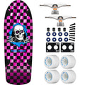 Powell Peralta Skateboard OG Ripper Checker Pink Foil / Independent / Rat Bones White