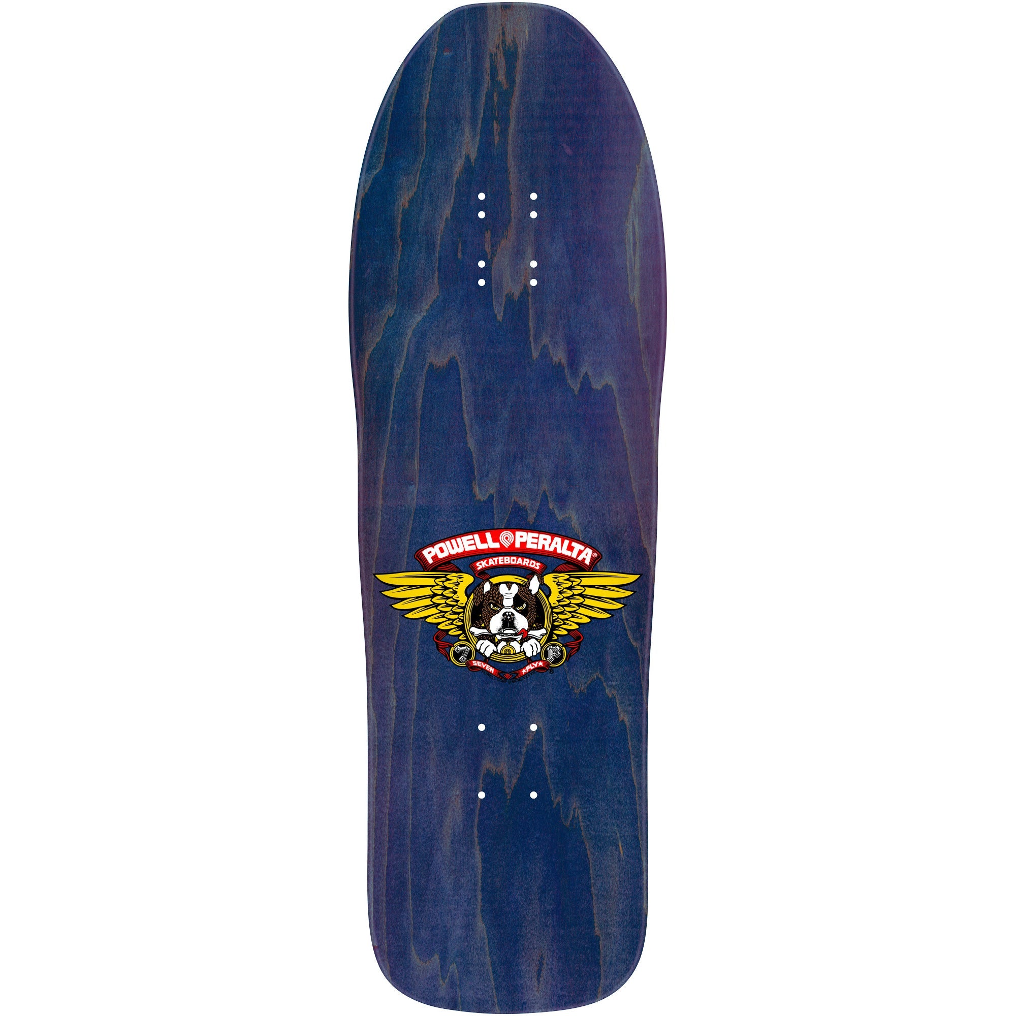 Powell Peralta Skateboard Deck Hill Bulldog Blue/Red Fade Old School Reissue