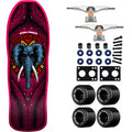 Powell Peralta Skateboard Mike Vallely Elephant Pink / Independent/ Rat Bones Black