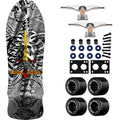 Powell Peralta Skateboard Geegah Skull and Sword Silver Foil / Independent/ Rat Bones Black