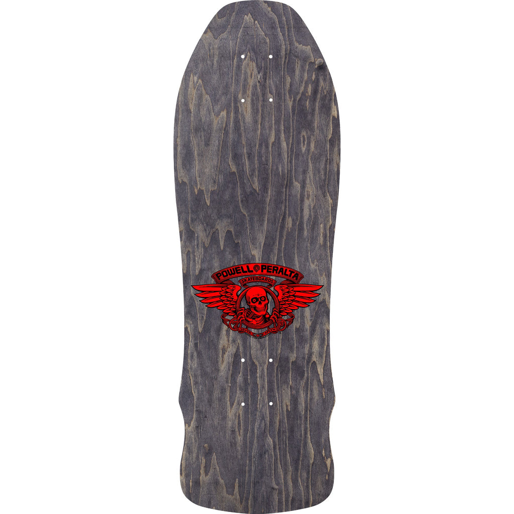 Powell Peralta Skateboard Geegah Skull and Sword Silver Foil / Independent/ Rat Bones White