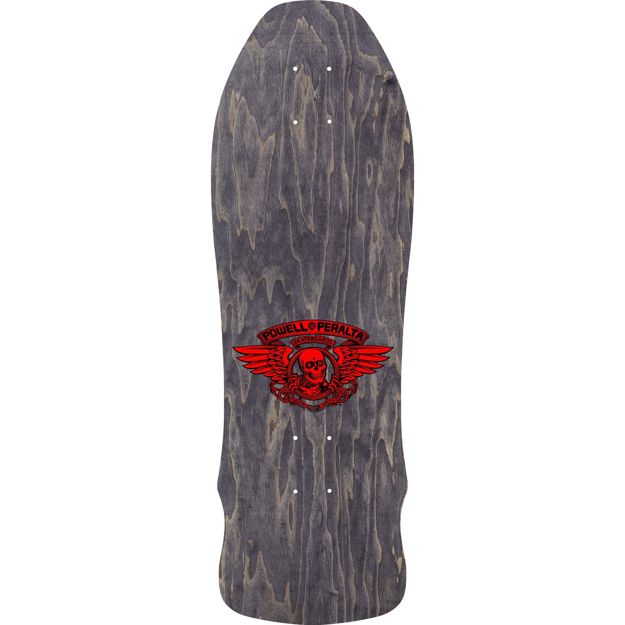 Powell Peralta Skateboard Deck Geegah Skull and Sword Silver Foil Old School Reissue
