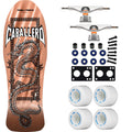 Powell Peralta Skateboard Cab Chinese Dragon Copper Foil / Independent/ Rat Bones White