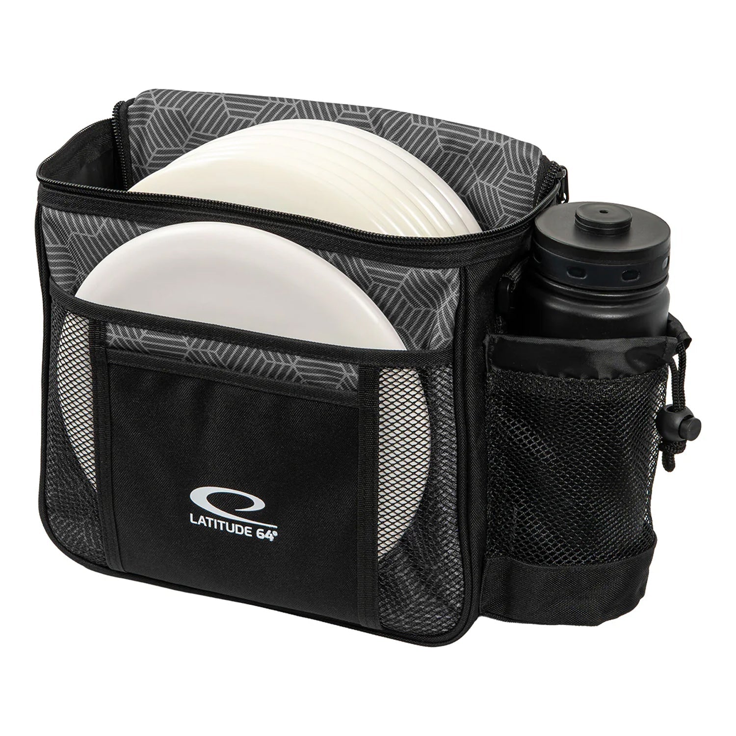 Latitude 64 Disc Golf Slim Hex Shoulder Bag - Choose Color