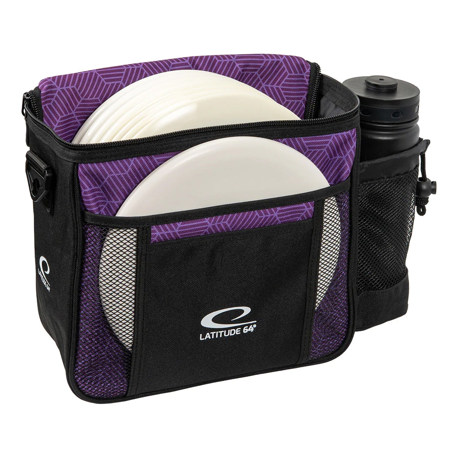 Latitude 64 Disc Golf Slim Hex Shoulder Bag - Choose Color