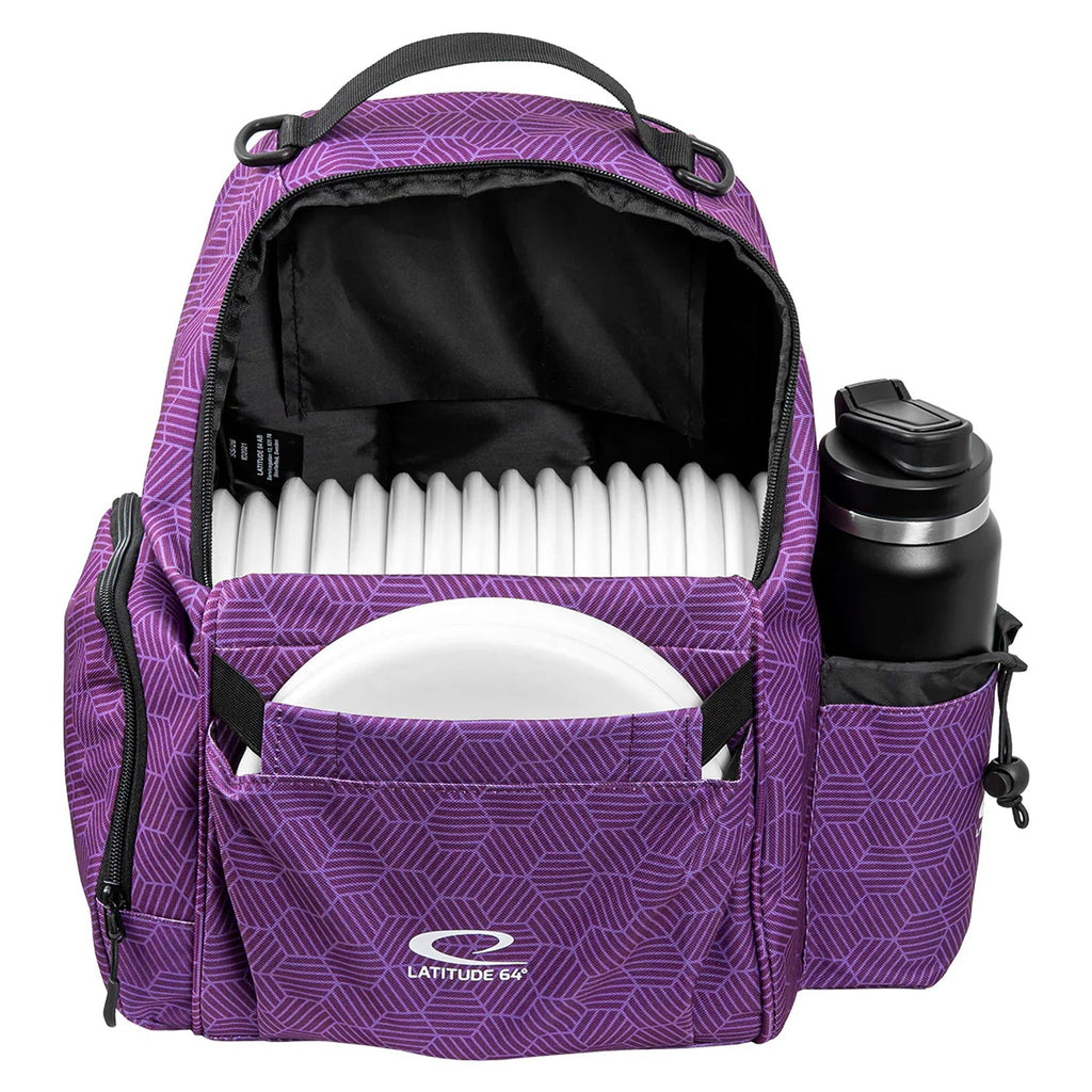 Latitude 64 Disc Golf Swift Hex Backpack Bag - Choose Color