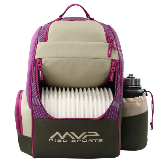 MVP Discs Disc Golf Backpack Bag - Shuttle Backpack - Holds 18-24 Discs