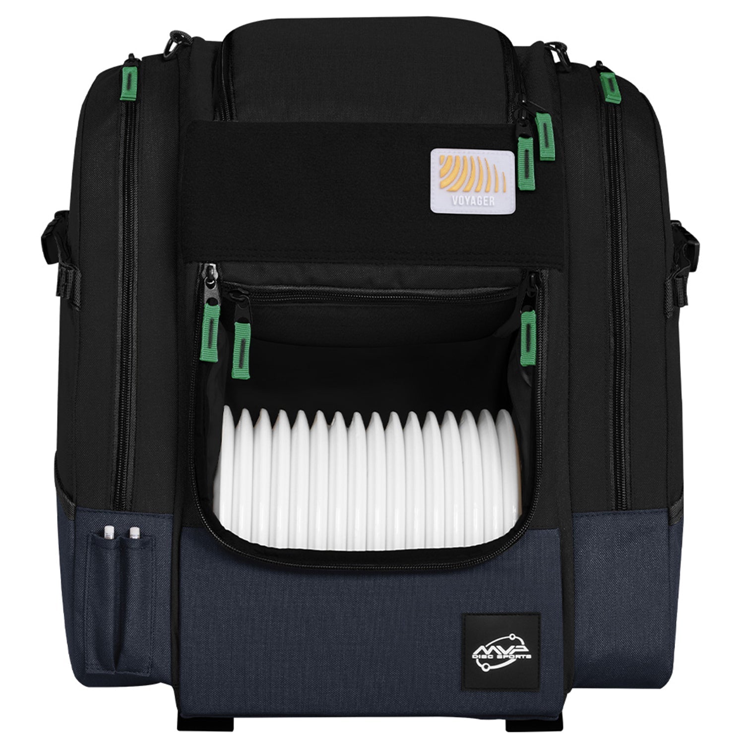 MVP Disc Golf Bag Voyager Backpack Holds 18-20 Discs