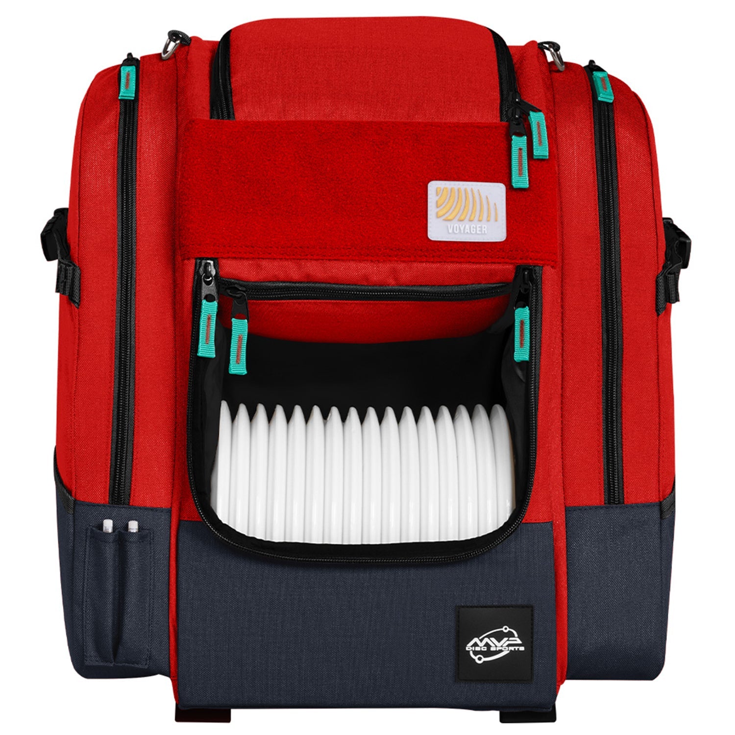 MVP Disc Golf Bag Voyager Backpack Holds 18-20 Discs