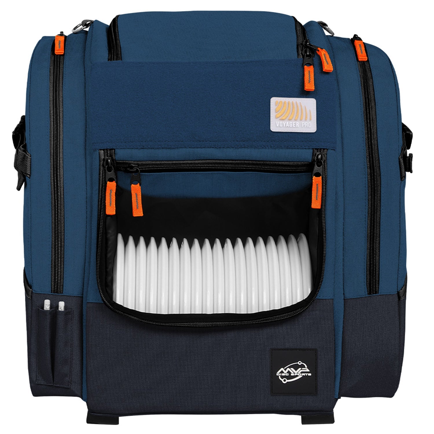 MVP Disc Golf Bag Voyager Pro Backpack Holds 22-24 Discs