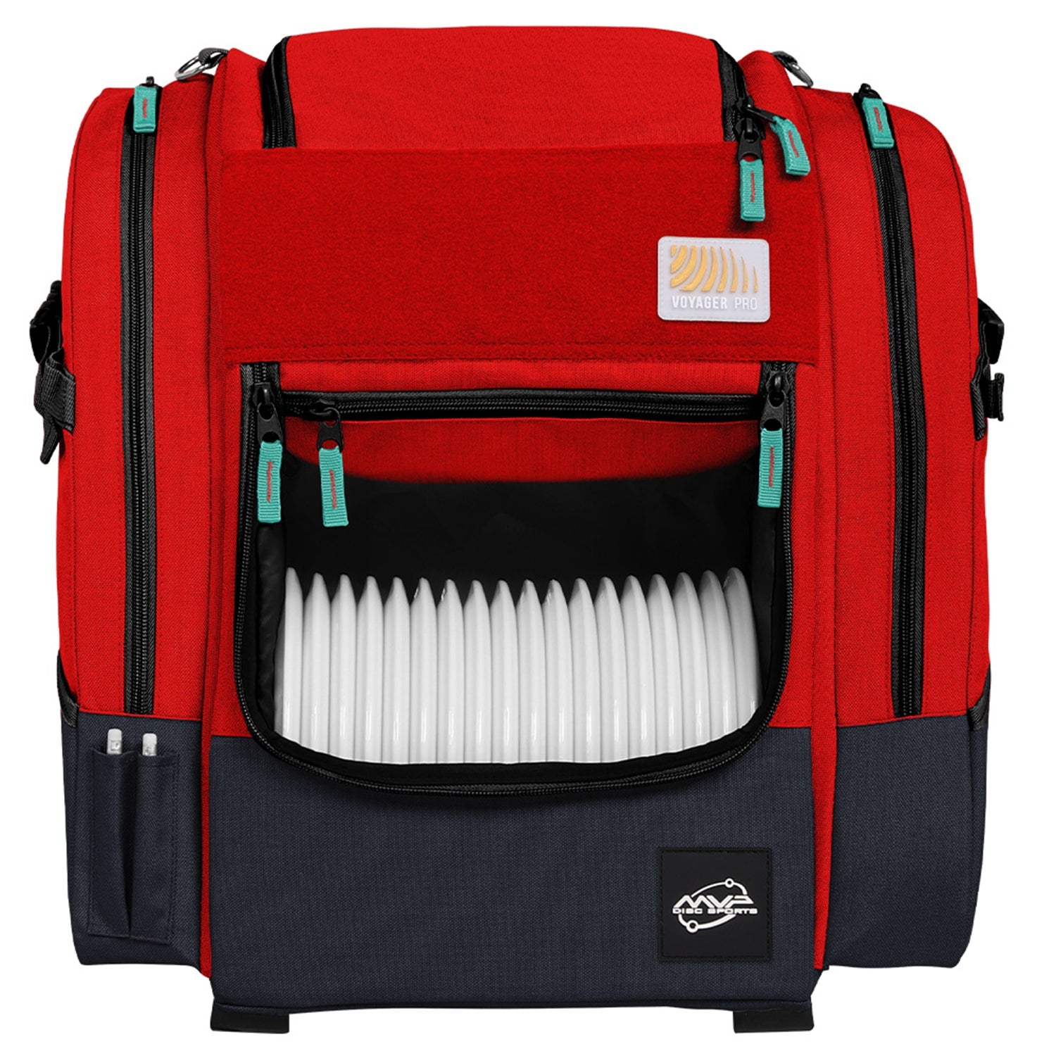 MVP Disc Golf Bag Voyager Pro Backpack Holds 22-24 Discs
