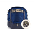 Climo Discs X GRIPeq ATS Disc Golf Bag - with Double-Foil Glow Trophy Line Belleair - Choose Color
