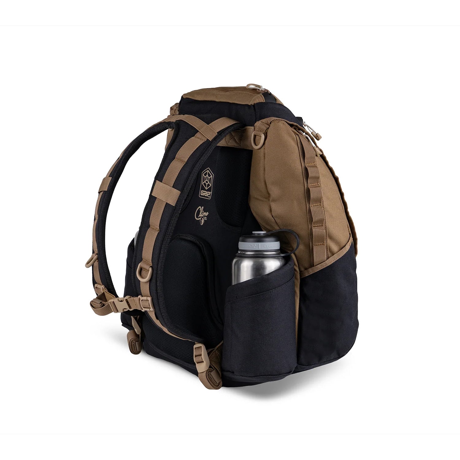 Climo Discs X GRIPeq ATS Disc Golf Bag - with Double-Foil Glow Trophy Line Belleair - Choose Color