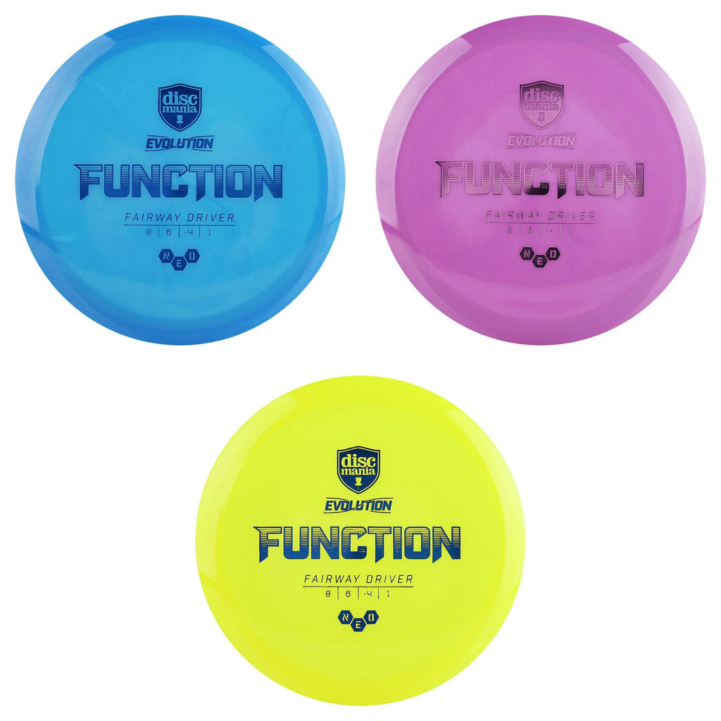 Discmania Disc Golf Evolution Neo Function Fairway Driver 8/6/-4/1 - Choose Exact Disc