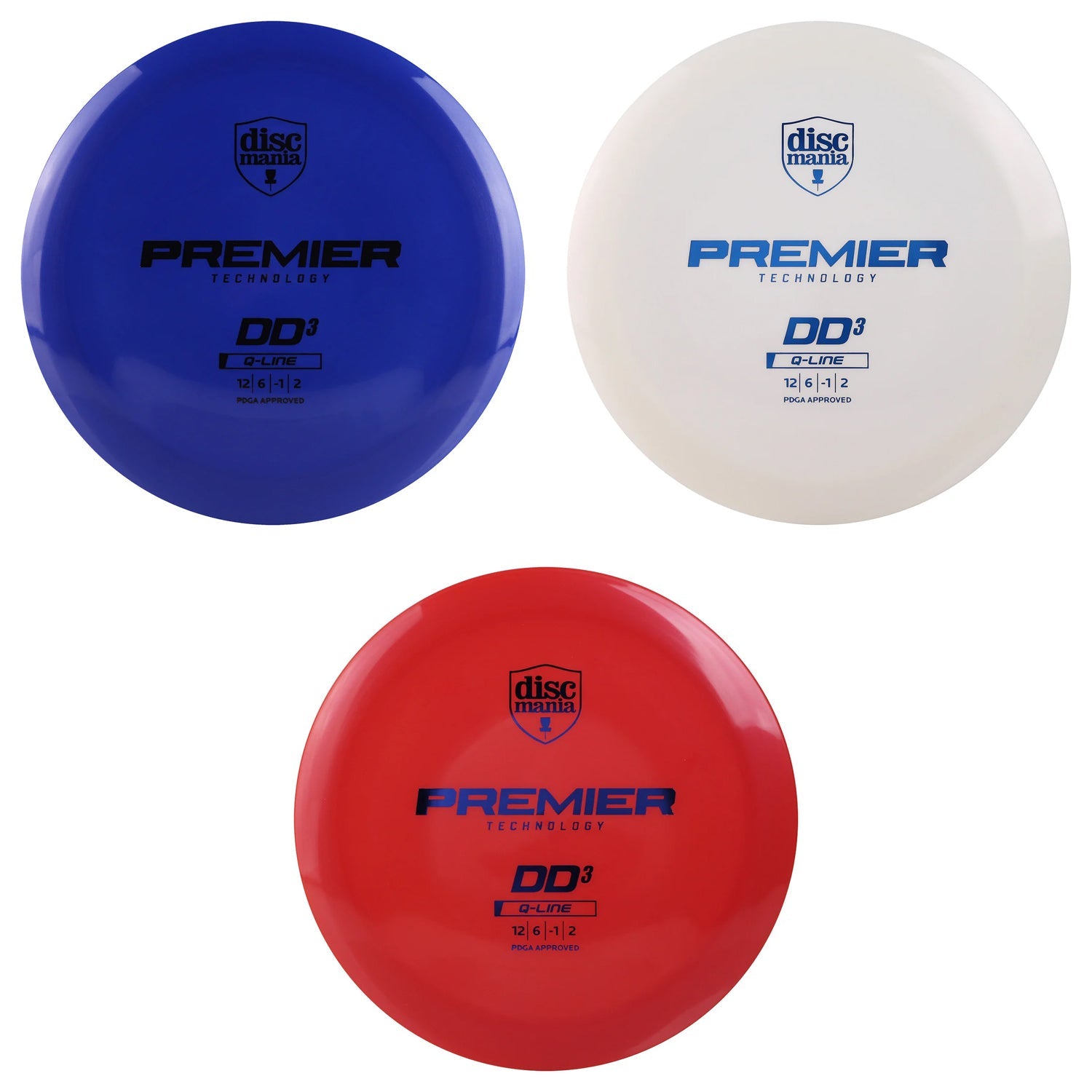 Discmania Disc Golf Premier Q-Line DD3 Distance Driver 12/6/-1/2 - Choose Exact Disc
