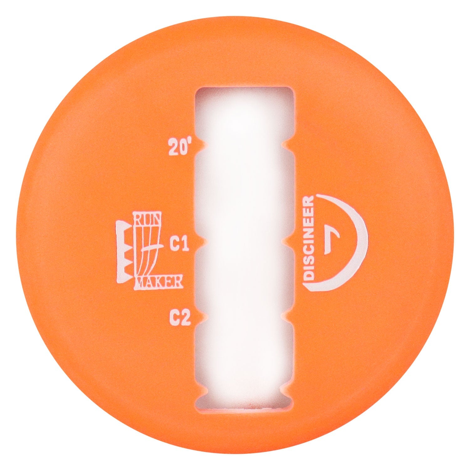 Discineer Run Maker Disc Golf Distance Estimating Mini Marker for Circle 1 & 2