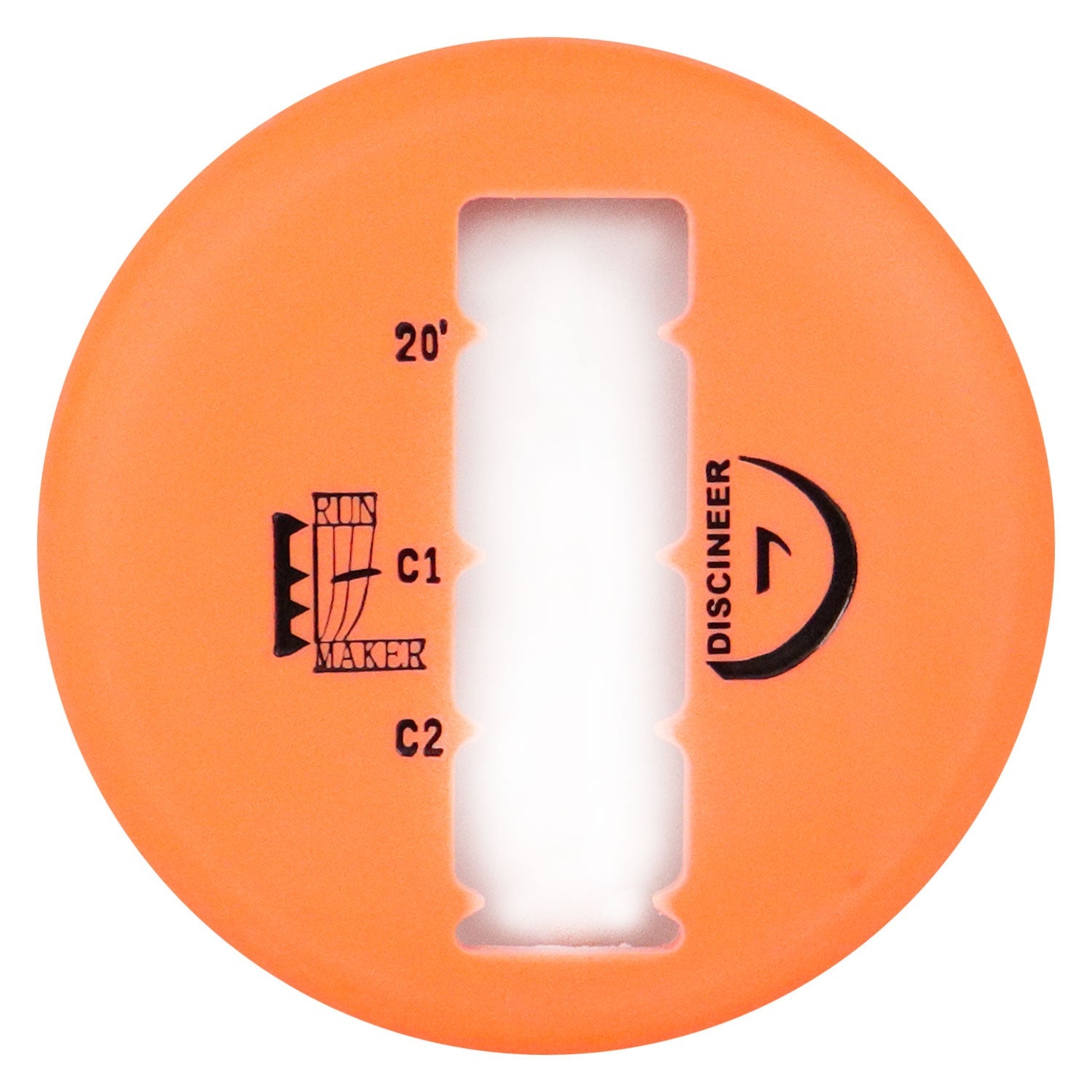 Discineer Run Maker Disc Golf Distance Estimating Mini Marker for Circle 1 & 2
