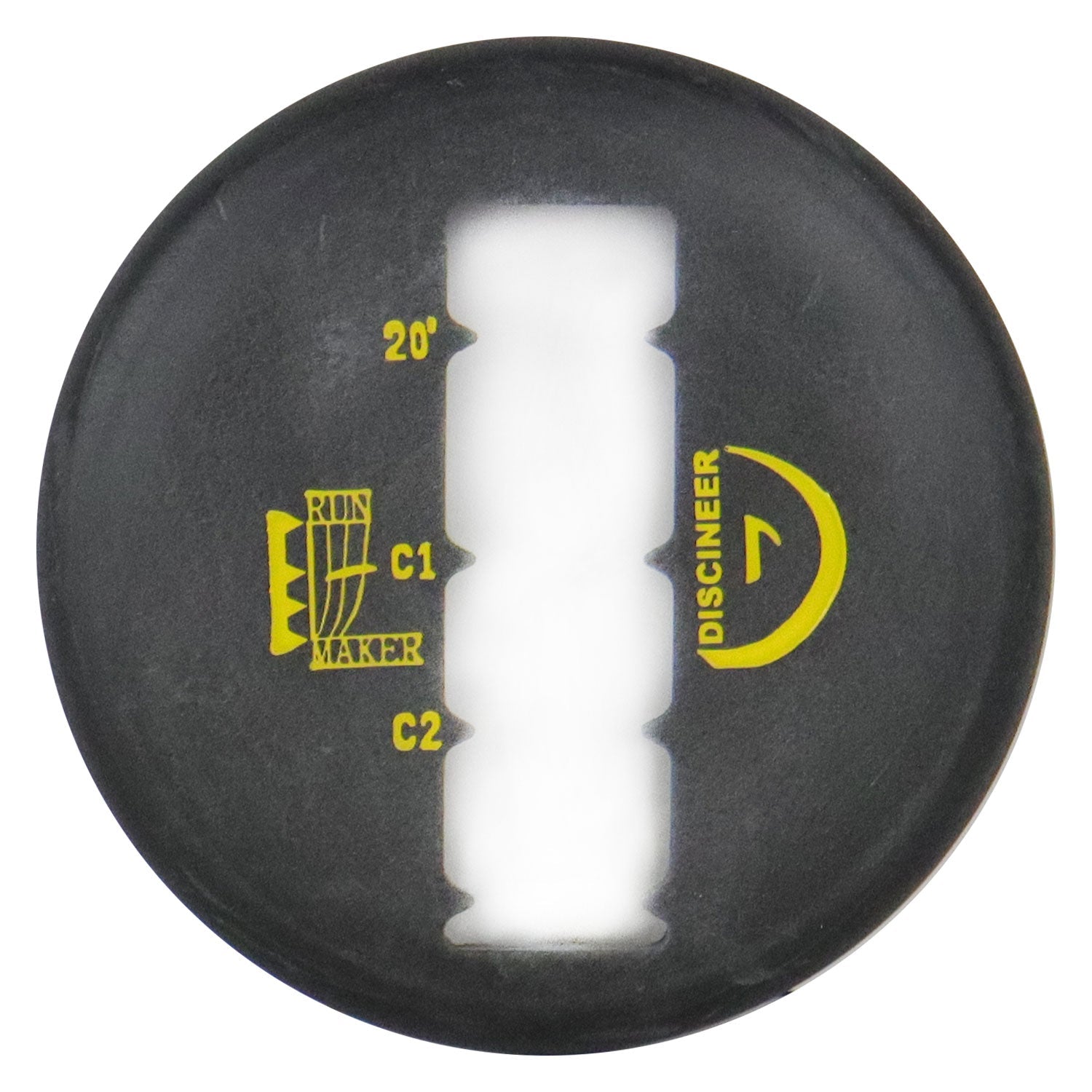 Discineer Run Maker Disc Golf Distance Estimating Mini Marker for Circle 1 & 2