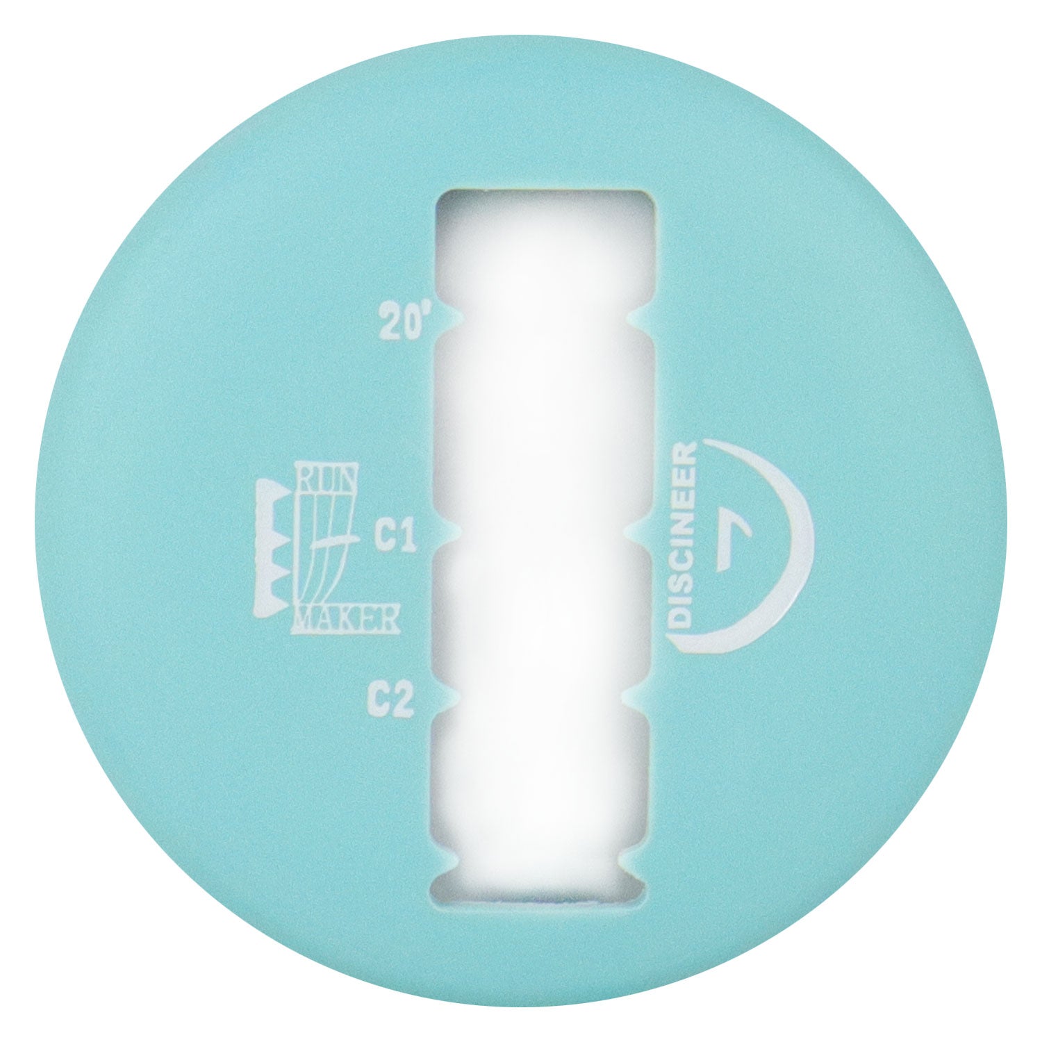 Discineer Run Maker Disc Golf Distance Estimating Mini Marker for Circle 1 & 2
