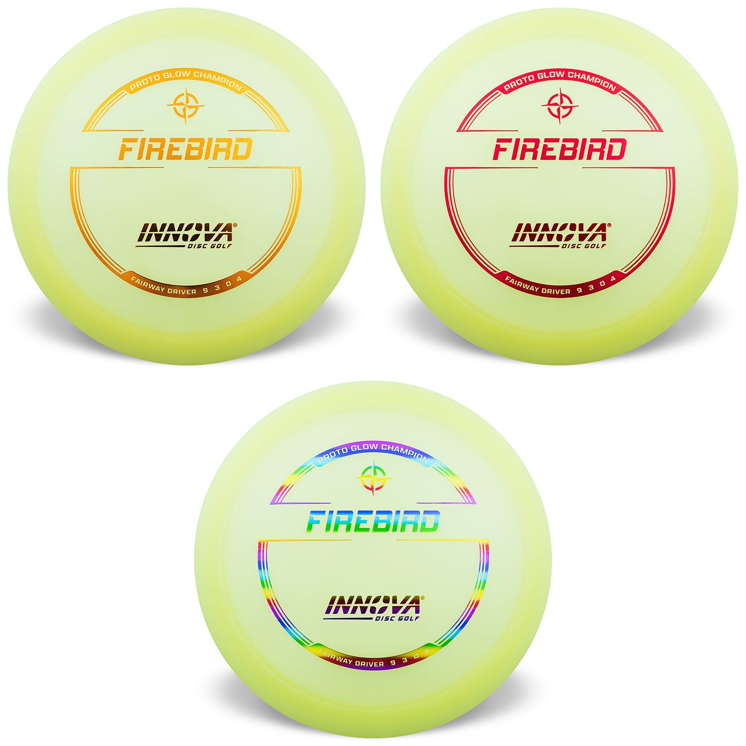 Innova Disc Golf Proto Glow Champion Firebird Fairway Driver 9/3/0/4 - Choose Exact Disc