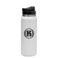 Kastaplast 32oz Stainless Steel Water Bottle w/ Straw - Choose Color