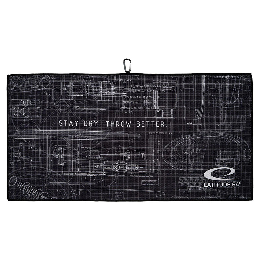 Latitude 64  Disc Golf Microfiber Waffle Towel - Choose Color