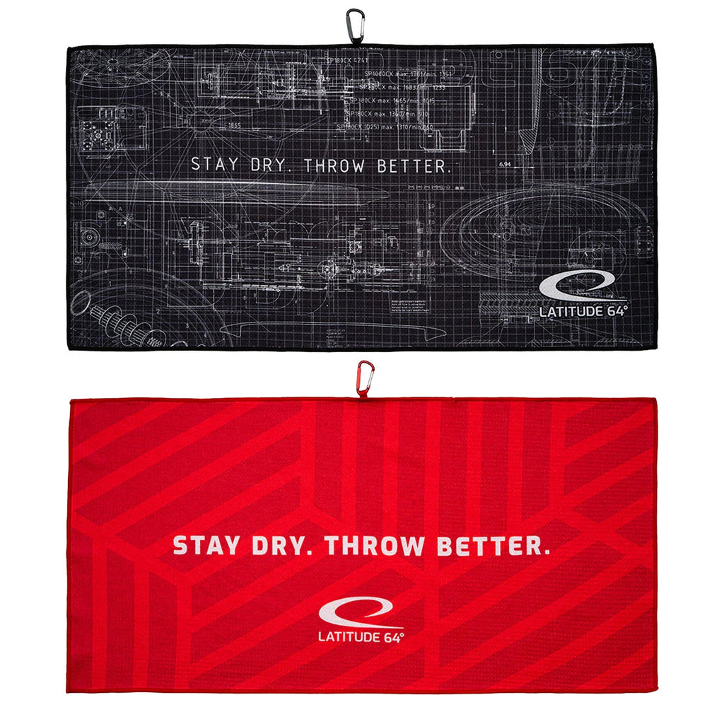 Latitude 64  Disc Golf Microfiber Waffle Towel - Choose Color