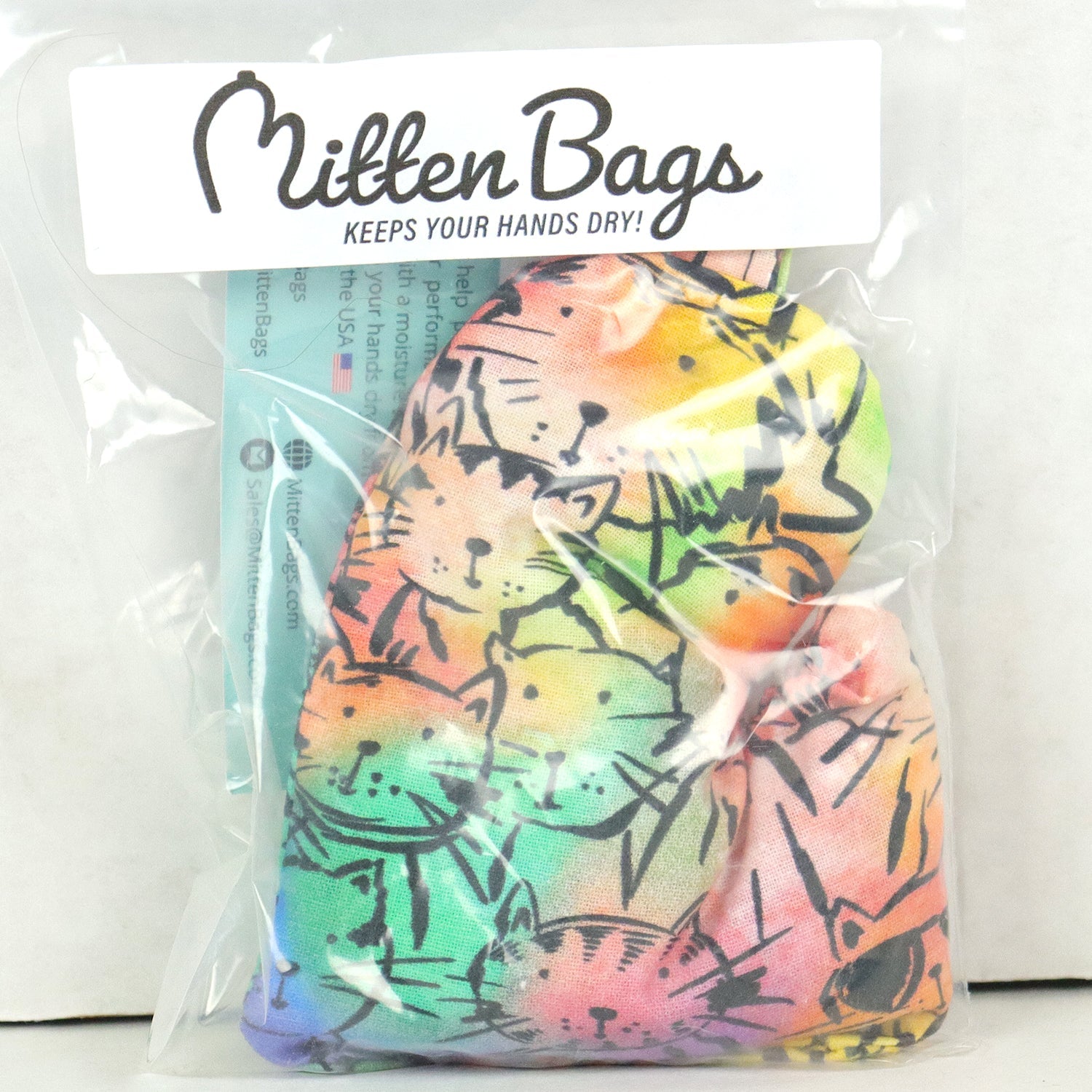 Mitten Bags Disc Golf Clay Grip Sack - Moisture Absorbing Bag - Choose Unique Design