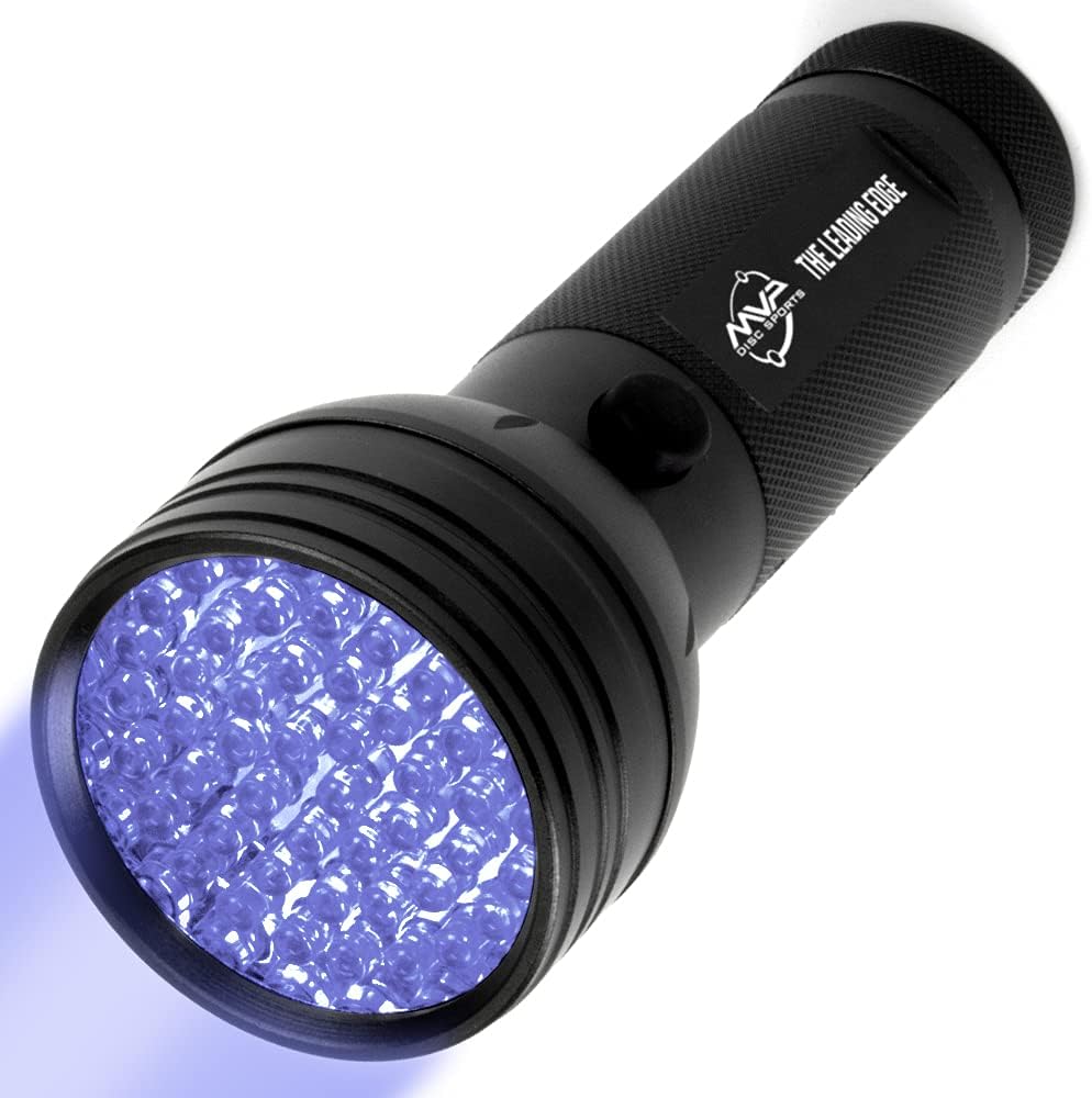 MVP Disc Golf UV Flashlight for Glow in the Dark Discs Night Disc Golf - Choose Size