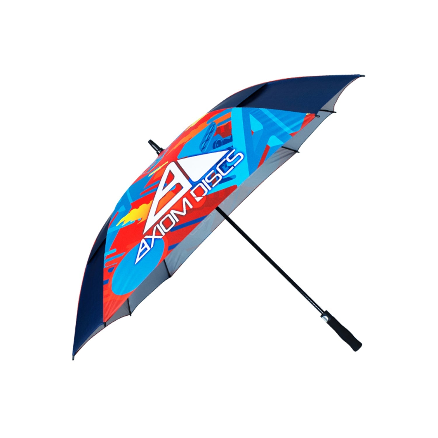 Axiom Disc Golf Large UV Square Umbrella - Multi