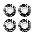 DGK Skateboard Wheels 52mm Street Formula 101A White