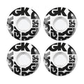 DGK Skateboard Wheels 54mm Street Formula 101A White