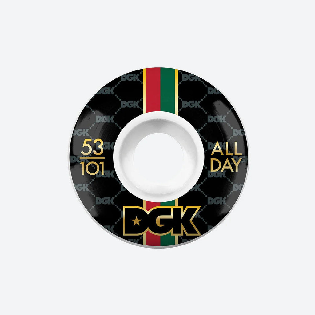 DGK Skateboard Wheels 53mm Primo 101A White