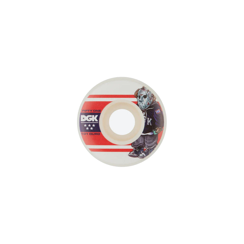 DGK Skateboard Wheels 51mm The Plug 101A White