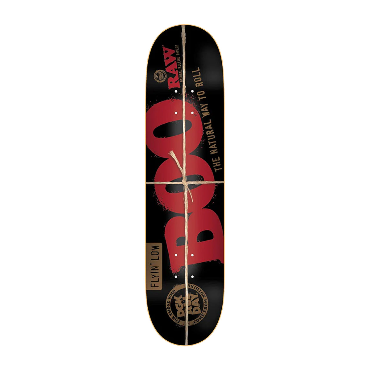 DGK Premium Skateboard Johnson Raw 8.25" Krux Trucks, SML Wheels, Indy Bearings