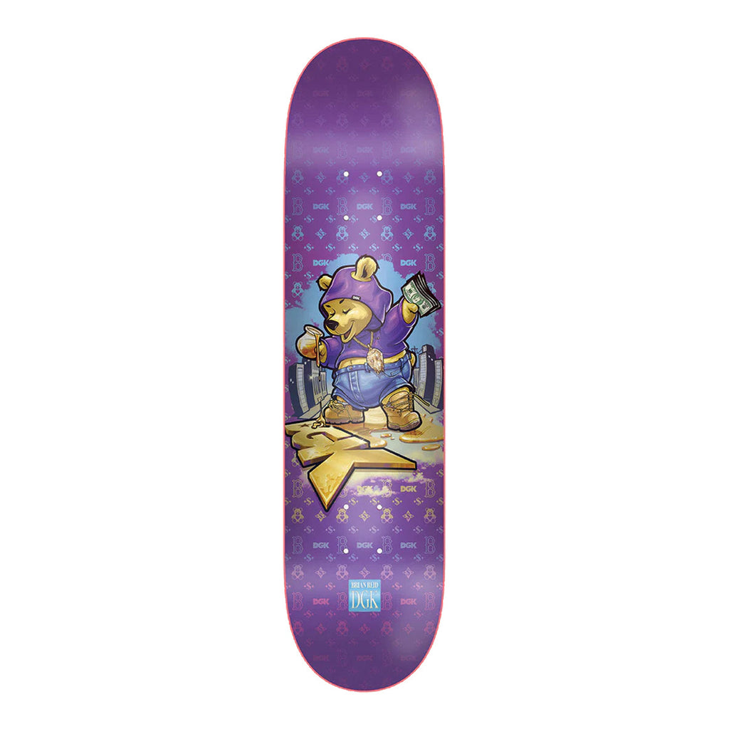 DGK Skateboard Deck Brian Reid Goldie 8.25" x 31.85"