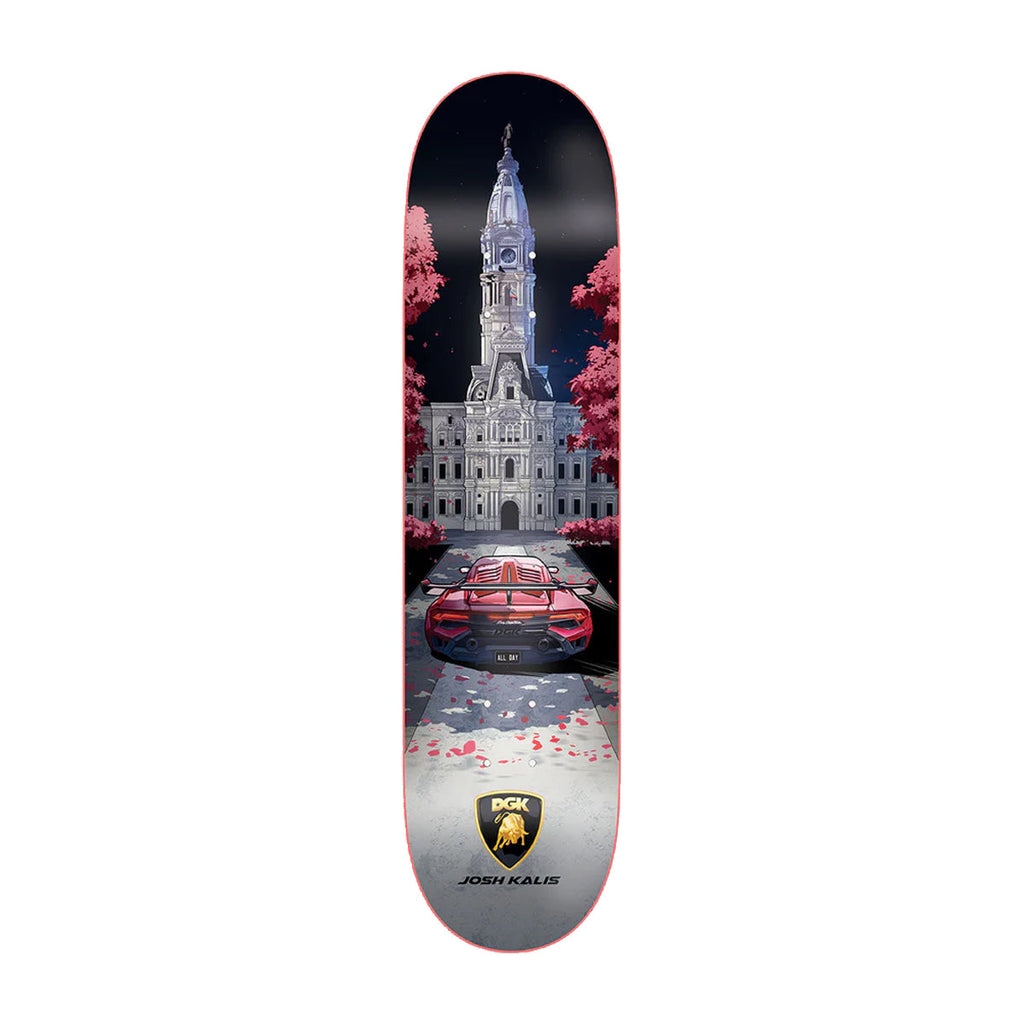 DGK Premium Skateboard Kalis Night Squad 8.06" Independent Trucks, SML Wheels, Indy Bearings