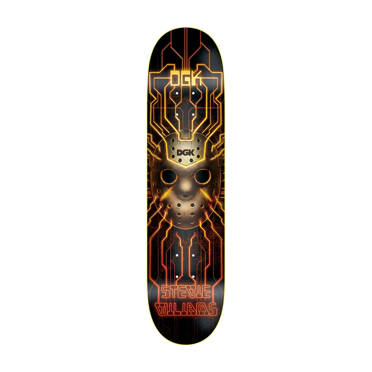 DGK Skateboard Deck Stevie Williams Glow 8.25" x 31.85"