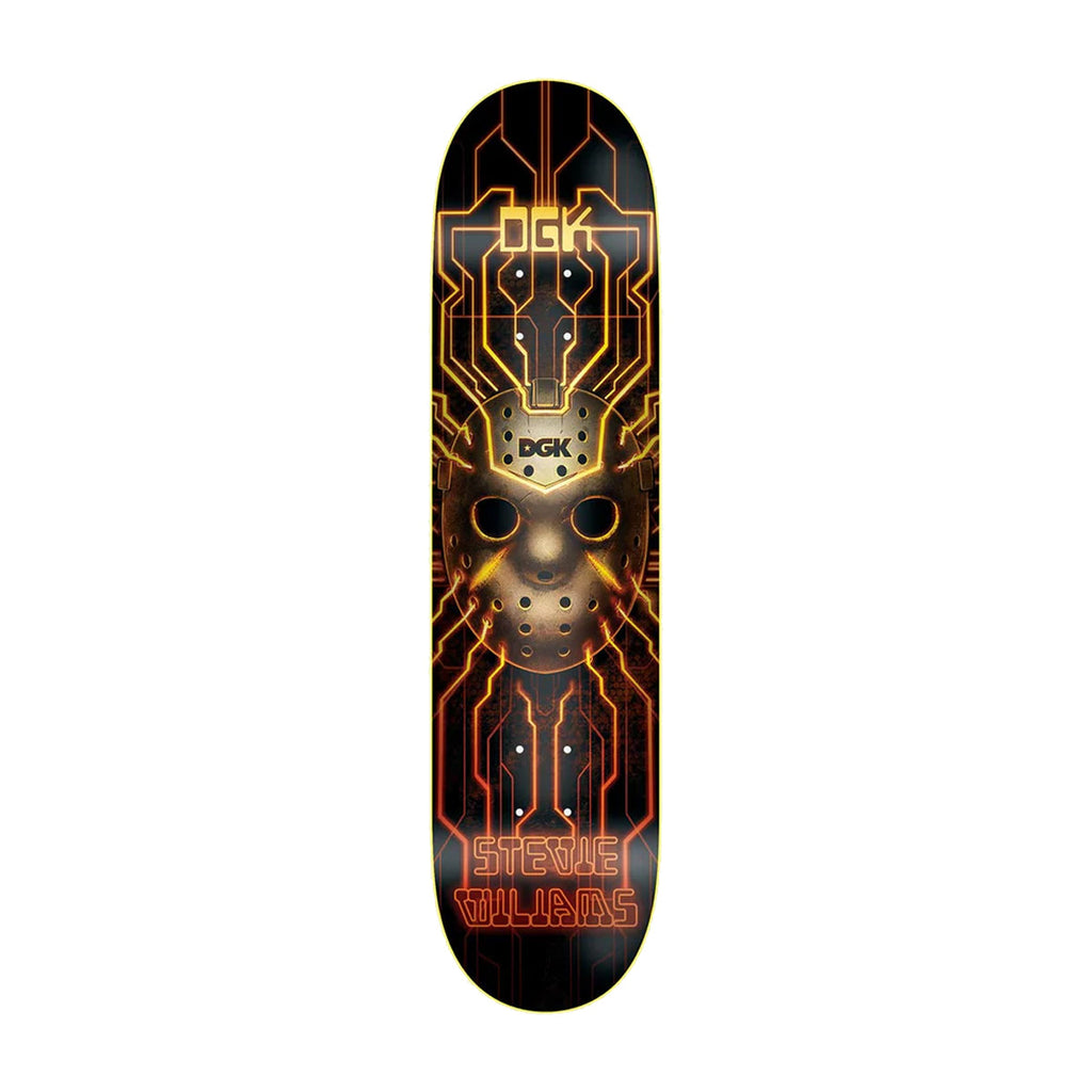 DGK Premium Skateboard Williams Glow 8.25" Krux Trucks, SML Wheels, Indy Bearings