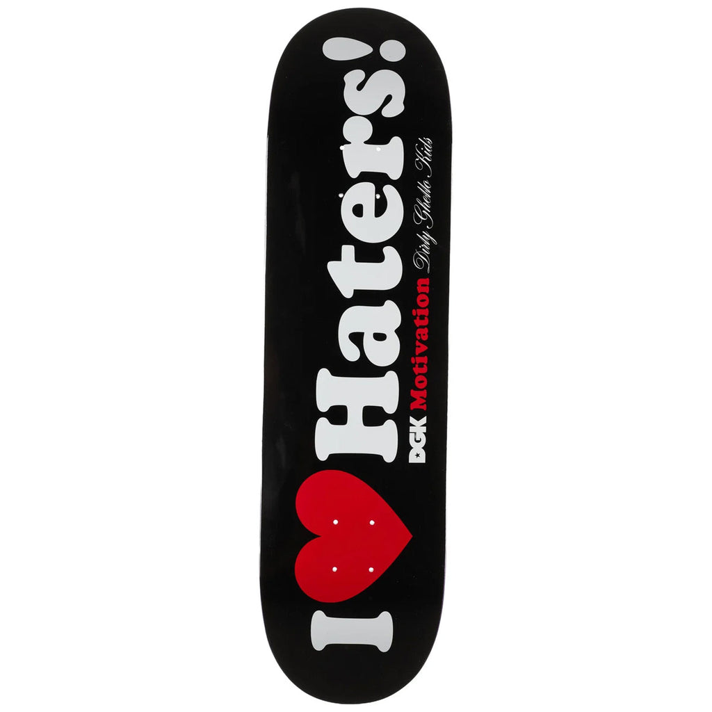 DGK Premium Skateboard Haters 8.38" Krux Trucks, SML Wheels, Indy Bearings