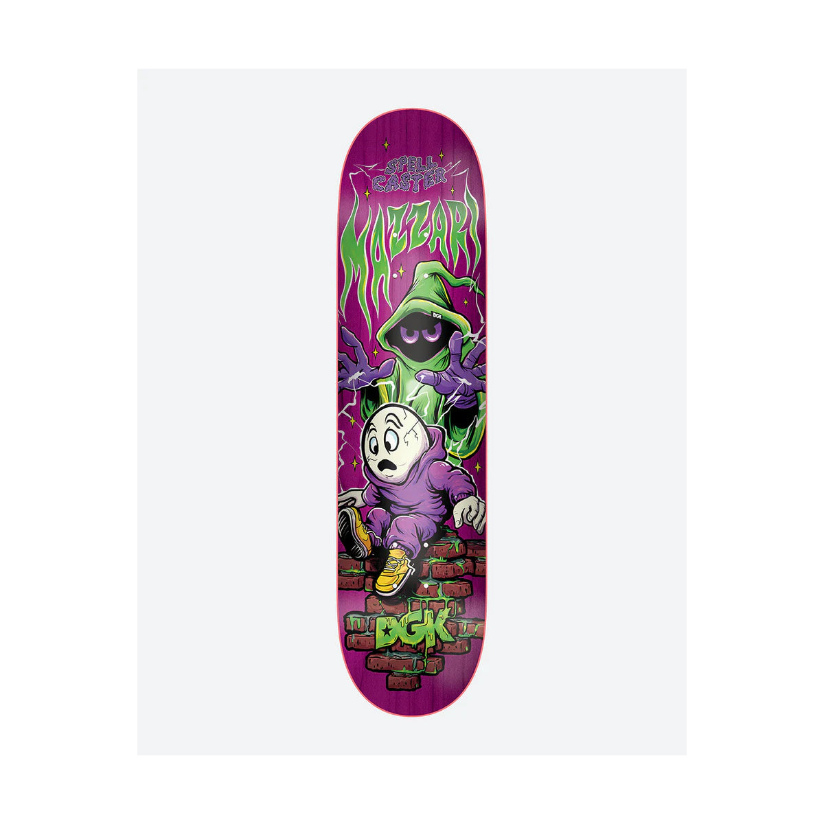 DGK Skateboard Deck Will Mazzari Spellcaster 8.25" x 31.85"