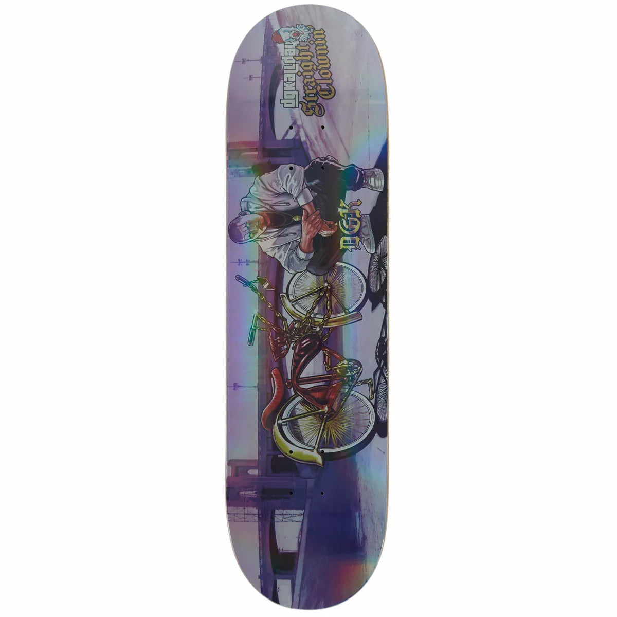 DGK Premium Skateboard Straight Clownin 8.38" Krux Trucks, SML Wheels, Indy Bearings