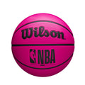 WILSON NBA DRV OutdoorBasketball with Pump - Pink,Size 6-28.5"