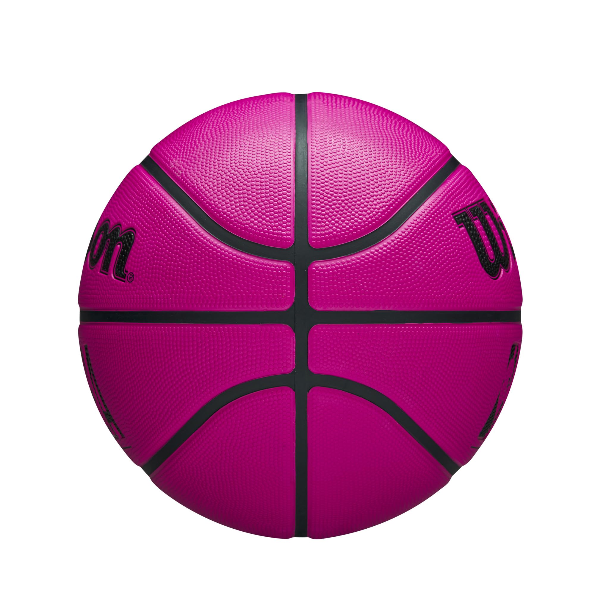 WILSON NBA DRV OutdoorBasketball with Pump - Pink,Size 6-28.5"
