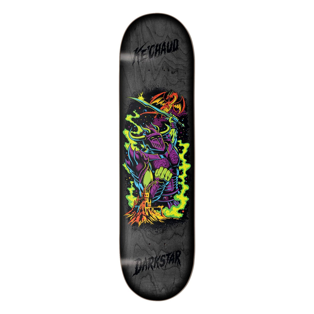 Darkstar Skateboard Premium Complete Kechaud Blacklight 8.125" w/ Independent Satori Upgrade
