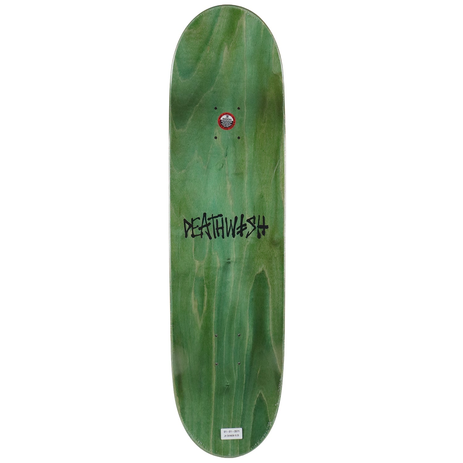 Deathwish Skateboard Deck Jake Hayes Shinobi Black 8.25" x 31.676"